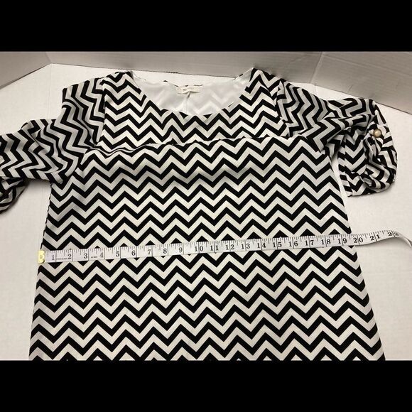 EVERLY, dress/Tunic,blk&white,M‎ - Picture 6 of 10